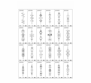 鐵藝標(biāo)件樣本