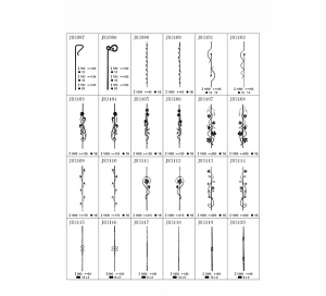 鐵藝標(biāo)件樣本