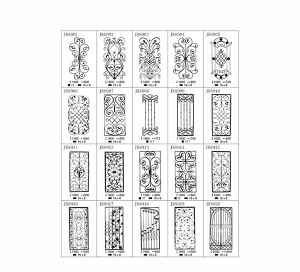 鐵藝標(biāo)件樣本